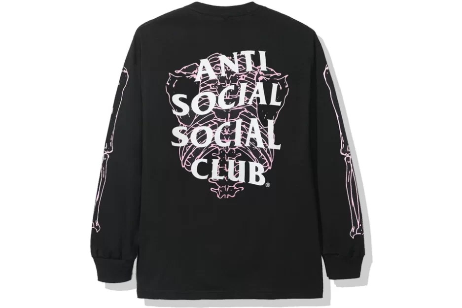 Anti social club underwater long sleeve Tshirt