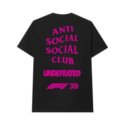 Anti Social Social Club x UNDFTD x F1 Tee back