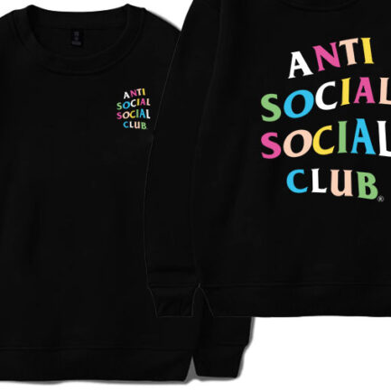Anti-Social-Social-Club-Multicolor-Sweatshirt