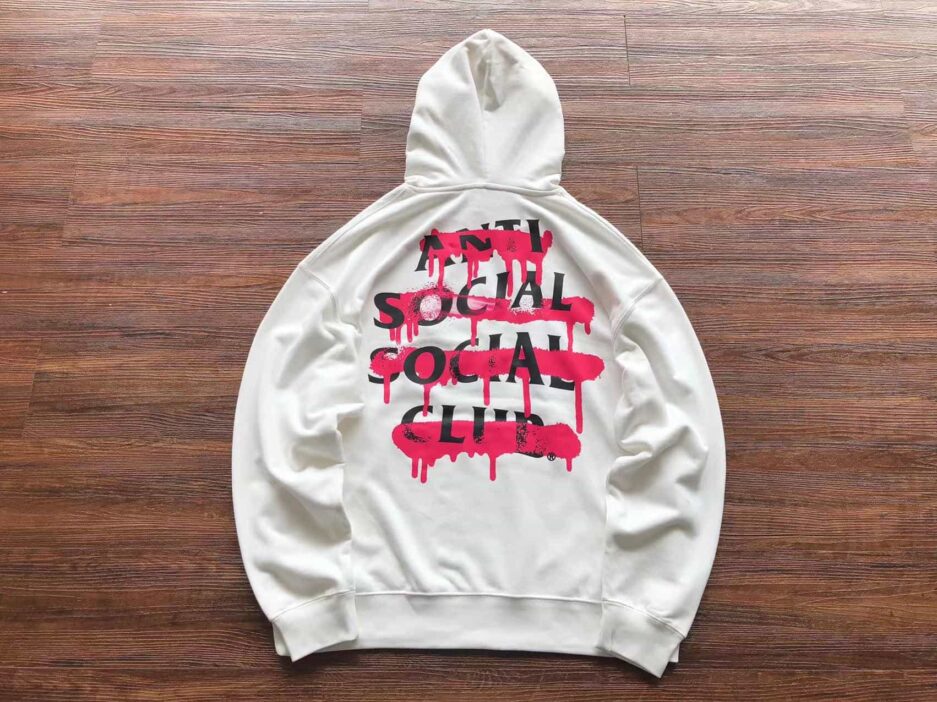 ASSC Spray Can White Hoodie