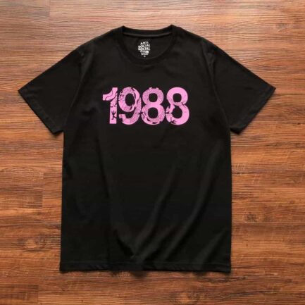 Anti Social Social Club 1988 Black T-shirt