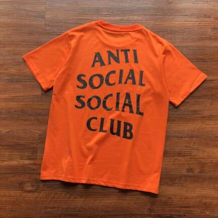 Anti Social Social Club Basic Orange T-shirt