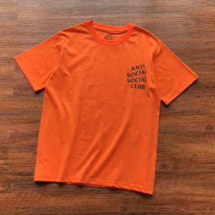 Anti Social Social Club Basic Orange T-shirt
