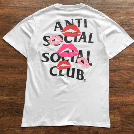 Anti Social Social Club Kiss White Tee