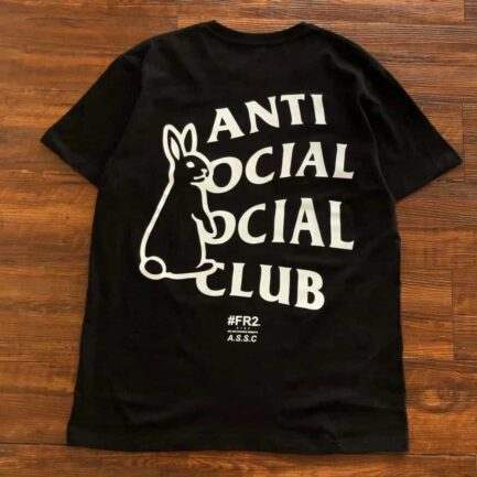 Anti Social Social Club x FR2 Black Tee