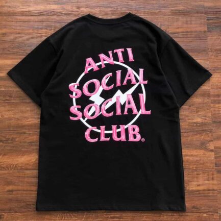 Anti Social Social Club x Fragment Pink Print