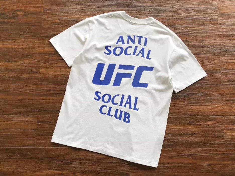 Anti Social Social Club x UFC White Tee